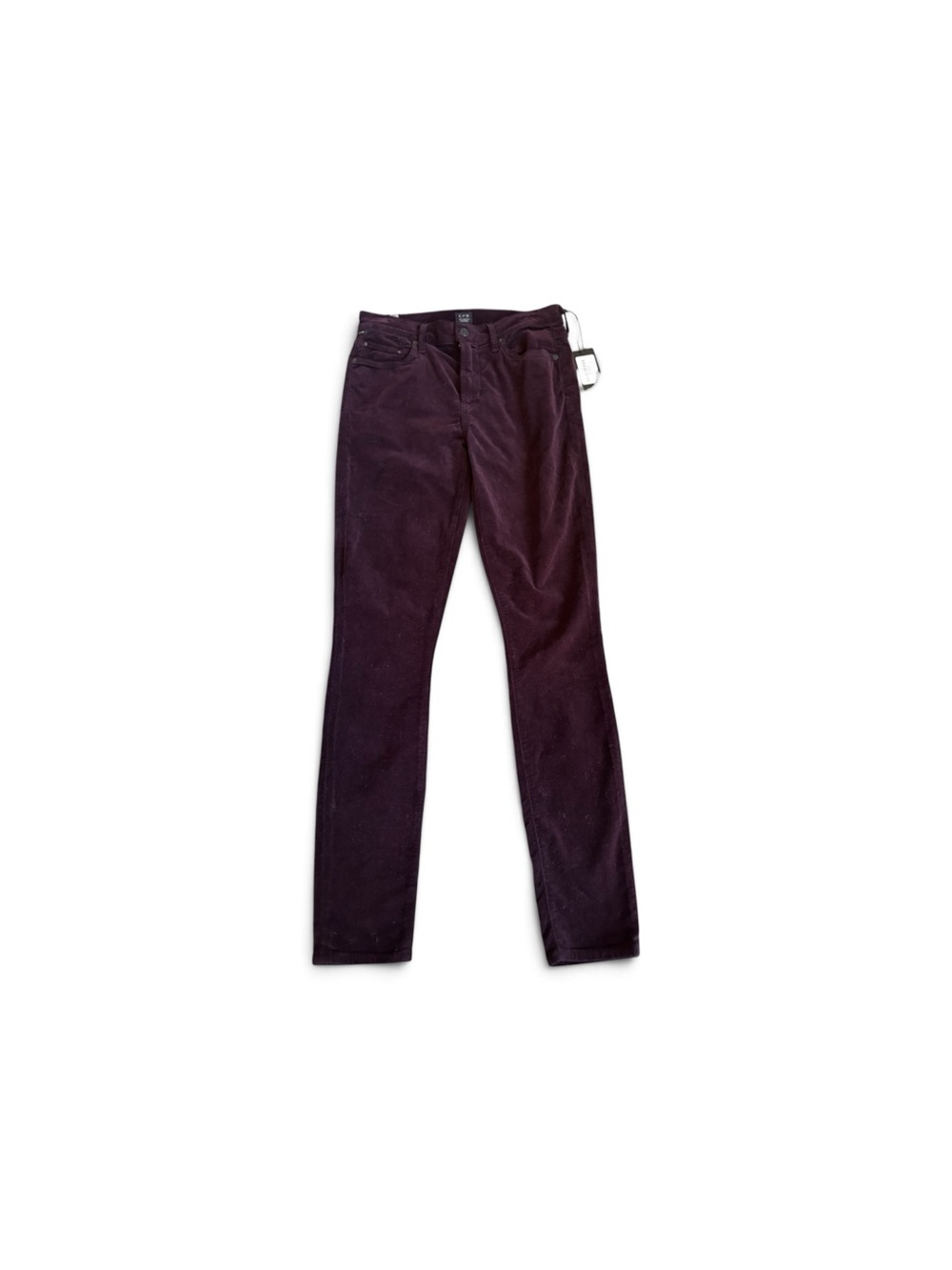 Citizens Of Humanity Black Current Velvet Rocket Pants Size 27 NWT